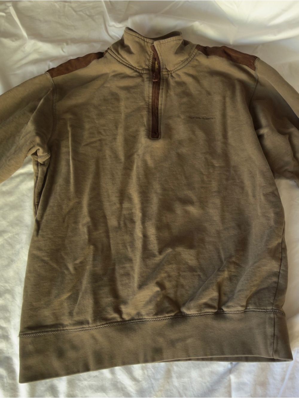 North River 1/4 Zip Mock Neck Pull Over
